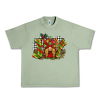 Oil Green christmas joy gnome Urban Heavy Tee - BarkalooDesign