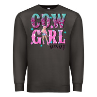 Smoke cowgirl sassy with pink cowgirl Premium Sweatshirt - NancyCooperArtShop