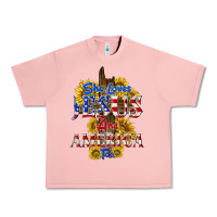 Salmon she loves jesus Urban Heavy Tee - texasbilliewilder