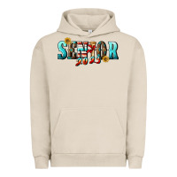 Pigment French Oak senior 2023 Urban Hoodie - BundleAndBundleShop