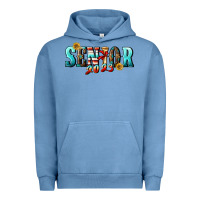 Pigment Pebble Blue senior 2023 Urban Hoodie - BundleAndBundleShop