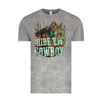 Cloud Rock ride em cowboy Vintage Tee - texasbilliewilder