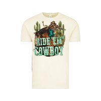 Vintage Arctic ride em cowboy Vintage Tee - texasbilliewilder