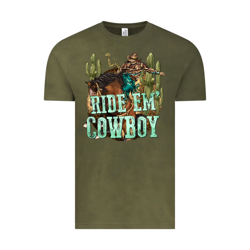 Ride Em Cowboy Vintage Tee by texasbilliewilder | Teevron