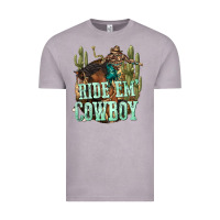 Vintage Zinc ride em cowboy Vintage Tee - texasbilliewilder