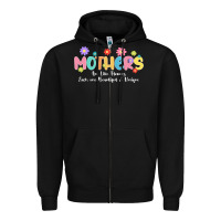 Black mothers are like flower Zipper Hoodie - JahusDesignShop