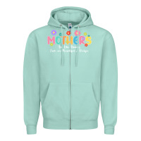 Seafoam mothers are like flower Zipper Hoodie - JahusDesignShop