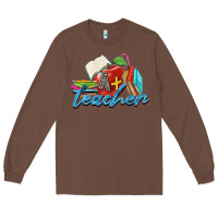 Chestnut a  teacher Long Sleeve Tee - Zillion Design Studio