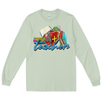 Matcha a  teacher Long Sleeve Tee - Zillion Design Studio