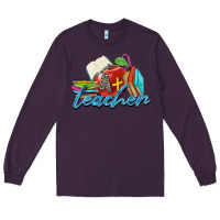 Plum a  teacher Long Sleeve Tee - Zillion Design Studio