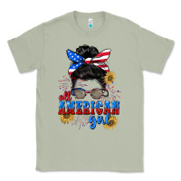 Matcha All American girl 4th of July Classic Tee - CowGirlArtShop