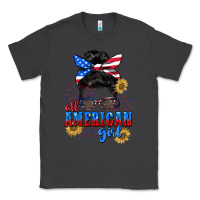 Smoke All American girl 4th of July Classic Tee - CowGirlArtShop