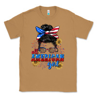 Toasted Coconut All American girl 4th of July Classic Tee - CowGirlArtShop