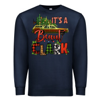 Navy it's a beaut clark christmas vacation car Premium Sweatshirt - Jasminsmagicworld