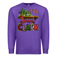 Purple it's a beaut clark christmas vacation car Premium Sweatshirt - Jasminsmagicworld
