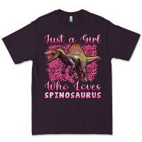 Plum just a girl who loves baby spinosaurus Premium Tee - Artiststas
