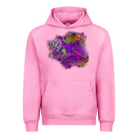 Fuchsia Pink halloween spider web for patches Urban Hoodie - BundleAndBundleShop