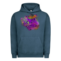 Pigment Midnight Navy halloween spider web for patches Urban Hoodie - BundleAndBundleShop