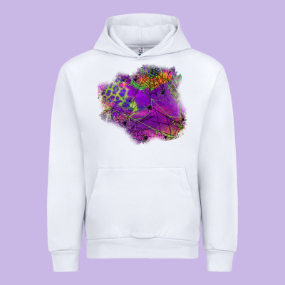 Halloween Spider Web For Patches Urban Hoodie Designed By Bundleandbundleshop