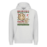 Dove Grey some days i rock it some days it rocks me either w Premium Hoodie - MaliasSmallBusiness