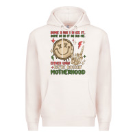 Pale Pink some days i rock it some days it rocks me either w Premium Hoodie - MaliasSmallBusiness
