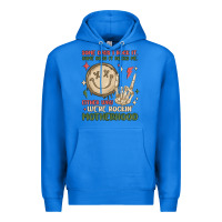 True Royal some days i rock it some days it rocks me either w Premium Hoodie - MaliasSmallBusiness
