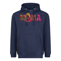Navy mama our lady of guadalupe Heavyweight Hoodie - Artiststas