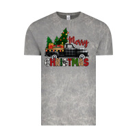 Cloud Rock merry christmas with black truck Vintage Tee - Zillion Design Studio