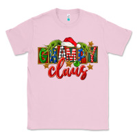 Bubblegum Pink Christmas grampy claus Classic Tee - FaDigitalArtStudio