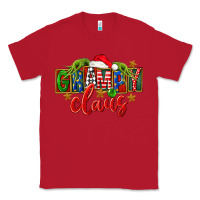 Red Christmas grampy claus Classic Tee - FaDigitalArtStudio