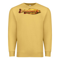 Antique Gold golden trout west virginia Premium Sweatshirt - LillyAllenDesigns