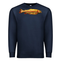 Navy golden trout west virginia Premium Sweatshirt - LillyAllenDesigns