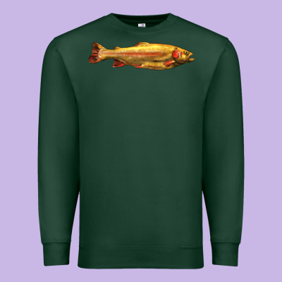 Golden Trout West Virginia Premium Sweatshirt Designed By Lillyallendesigns
