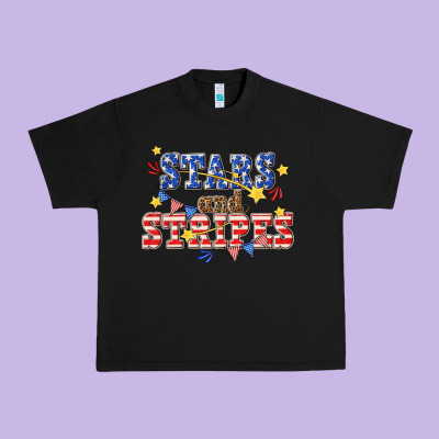 Urban Heavy Tee stars and striper billie wilder