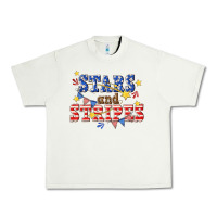 Pistachio stars and striper billie wilder Urban Heavy Tee - texasbilliewilder