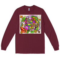 Burgundy mississippi Long Sleeve Tee - AdoDesignShop