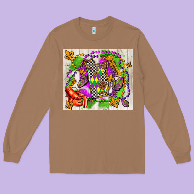Mississippi Long Sleeve Tee Designed By Adodesignshop