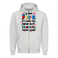 Dove Grey so long pre k Zipper Hoodie - JahusDesignShop