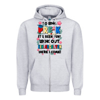 Heather Grey so long pre k Zipper Hoodie - JahusDesignShop