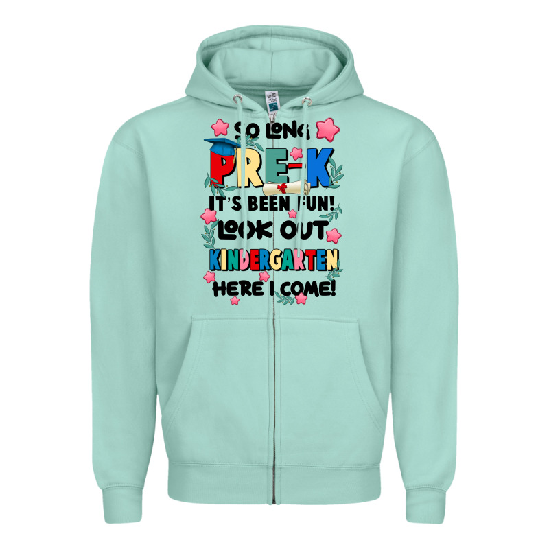 So Long Pre K Zipper Hoodie by JahusDesignShop | Teevron