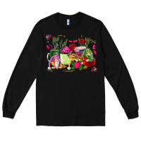 Black mexican gnomes with coffee cups Long Sleeve Tee - CTS Tumbler Store