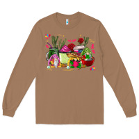 Toasted Coconut mexican gnomes with coffee cups Long Sleeve Tee - CTS Tumbler Store