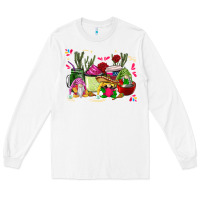 White mexican gnomes with coffee cups Long Sleeve Tee - CTS Tumbler Store