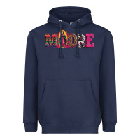 Navy madre our lady of guadalupe Heavyweight Hoodie - Artiststas