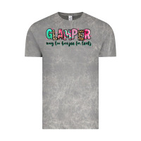 Cloud Rock glamper way too boujee for tents Vintage Tee - RanaPortraitStore