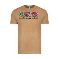 Vintage Camel glamper way too boujee for tents Vintage Tee - RanaPortraitStore