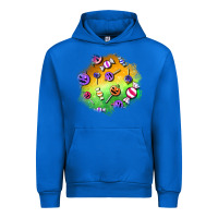 Cobalt halloween candy patches Urban Hoodie - BundleAndBundleShop