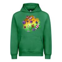 Emerald halloween candy patches Urban Hoodie - BundleAndBundleShop