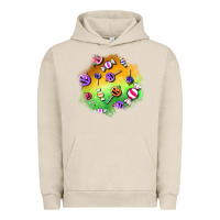 Pigment French Oak halloween candy patches Urban Hoodie - BundleAndBundleShop