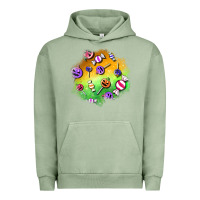 Pigment Oil Green halloween candy patches Urban Hoodie - BundleAndBundleShop